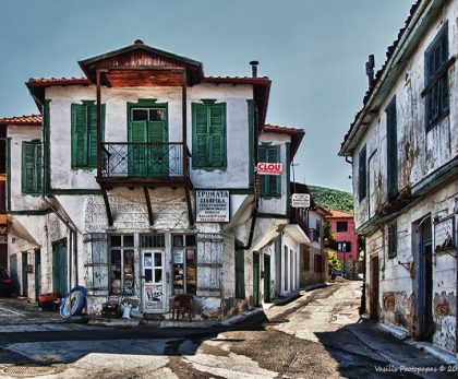 Colorful Houses in Arnea