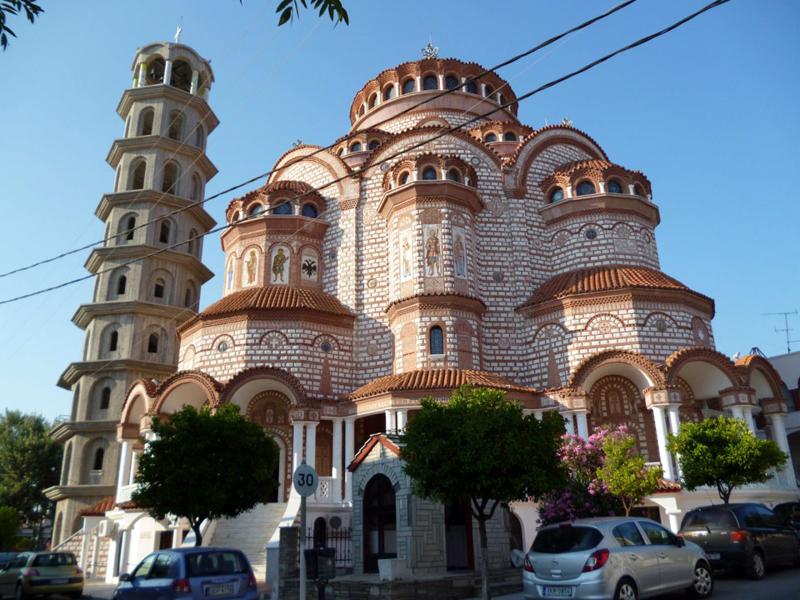 Church in Nea Moudania Halkidiki Greece