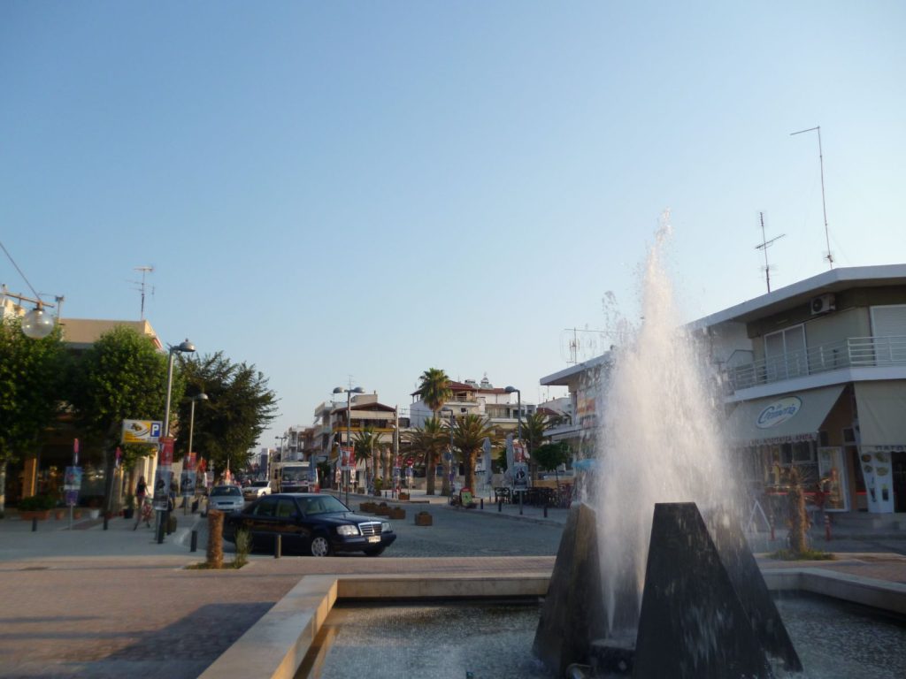 Explore the lively town of Nea Moudania